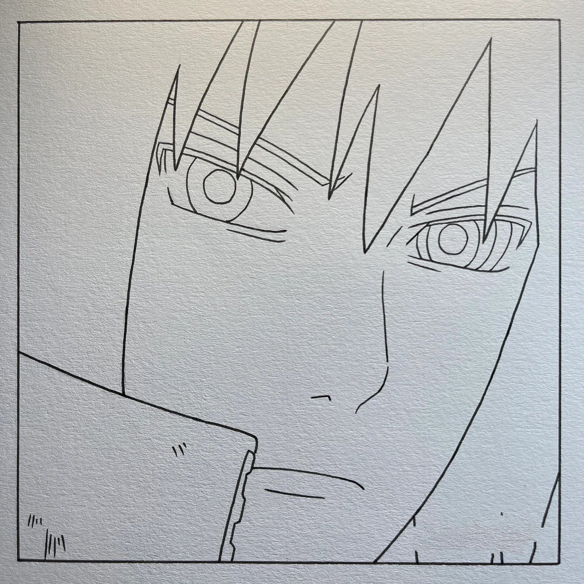 手绘|火影忍者 佐助