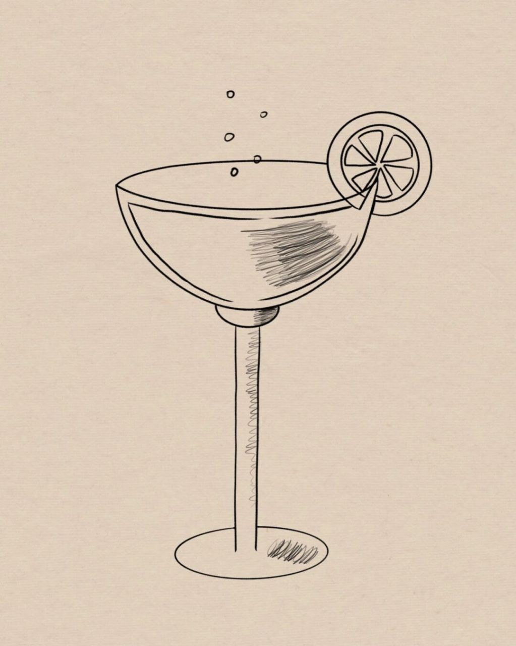 来一杯青柠汽水吗|简笔画|附过程 临摹 #画个简笔画# #画画# #简笔画