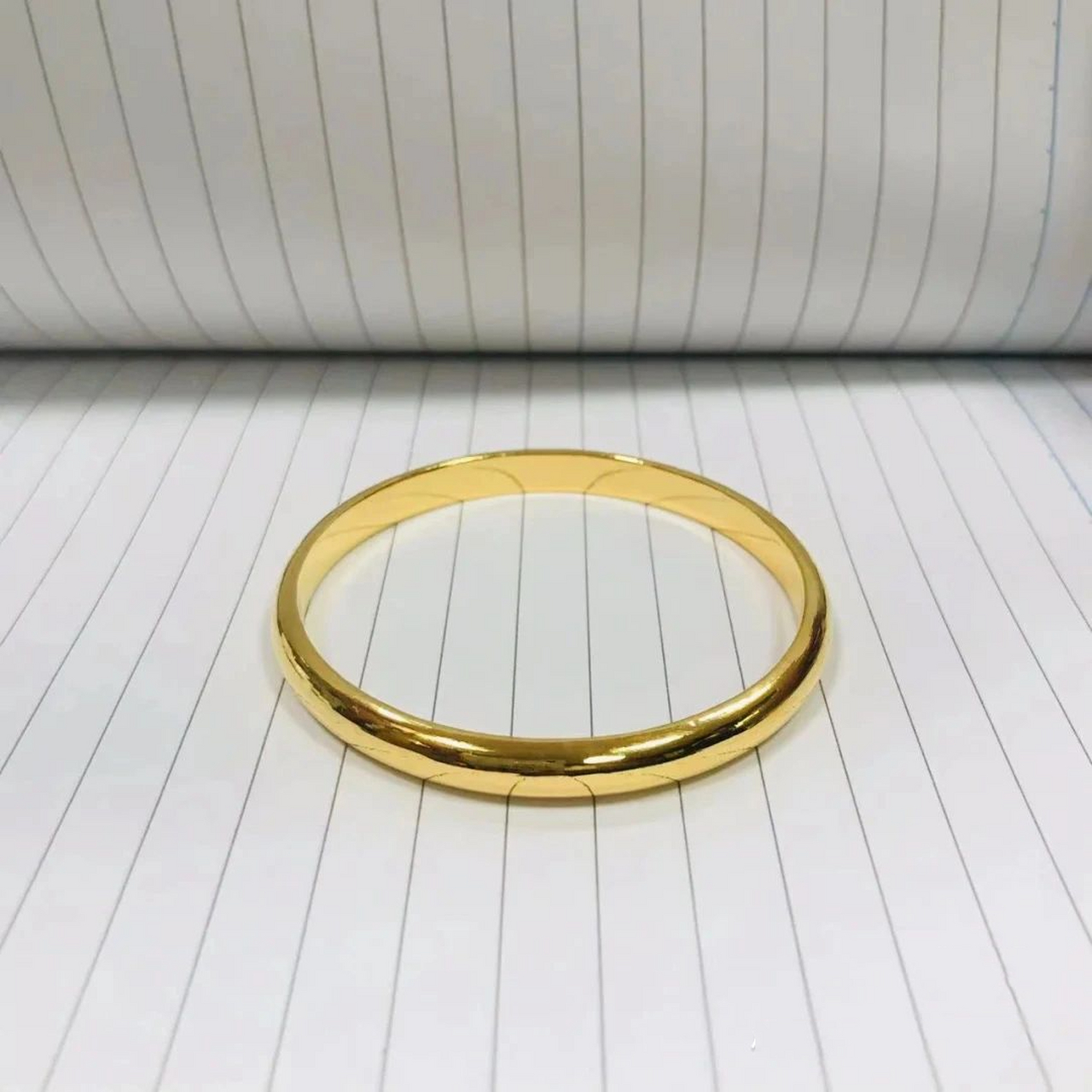 100克金手镯是选泥鳅背还是古法圆条?