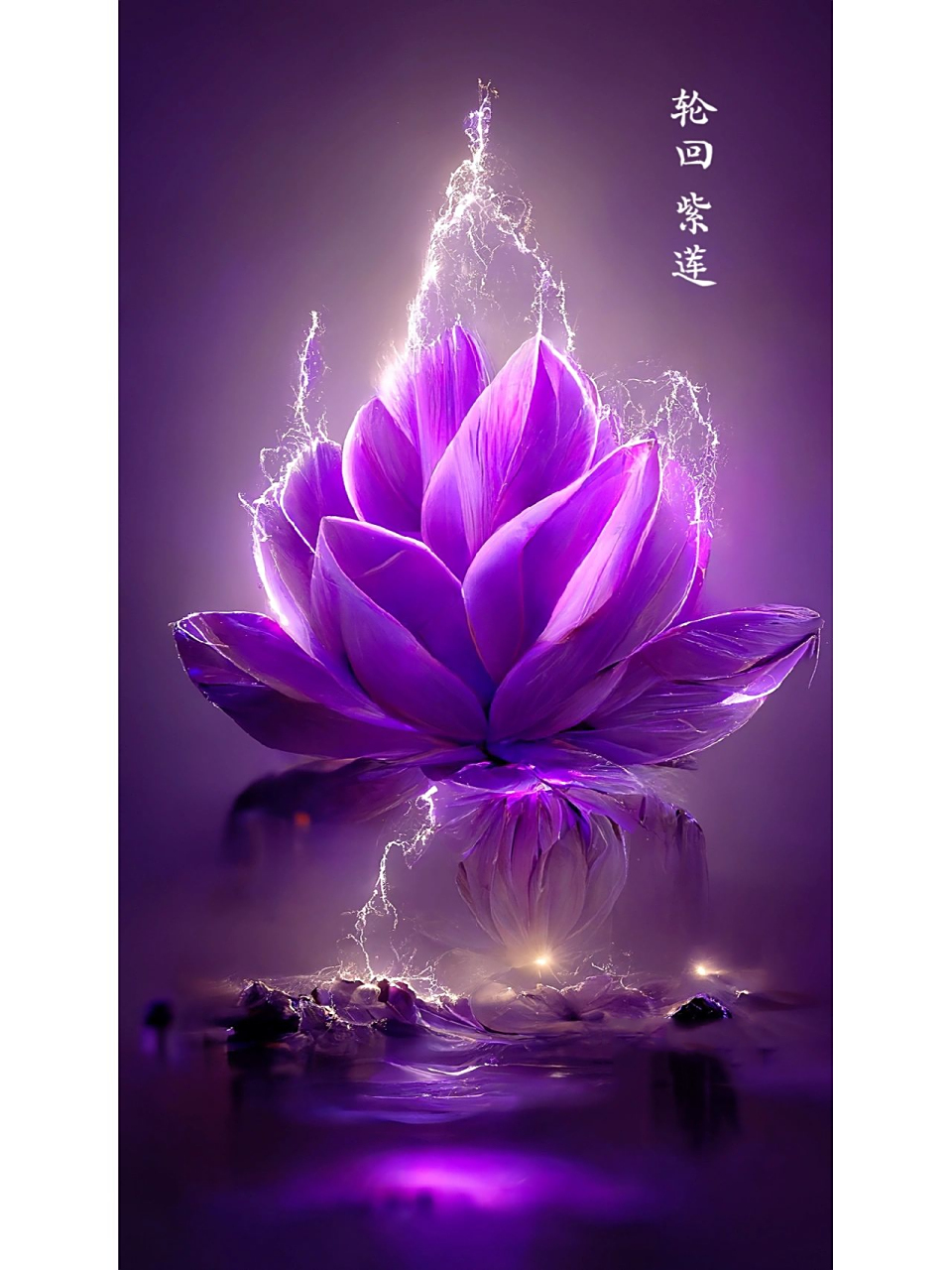 三十六品混沌青莲(不为天帝所容) 二十四品轮回紫莲(女娲娘娘所有)