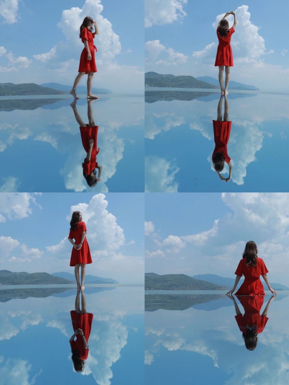 拍照姿势|给你一片天空之镜08之洱海的美7815 从丽江到大理,坐