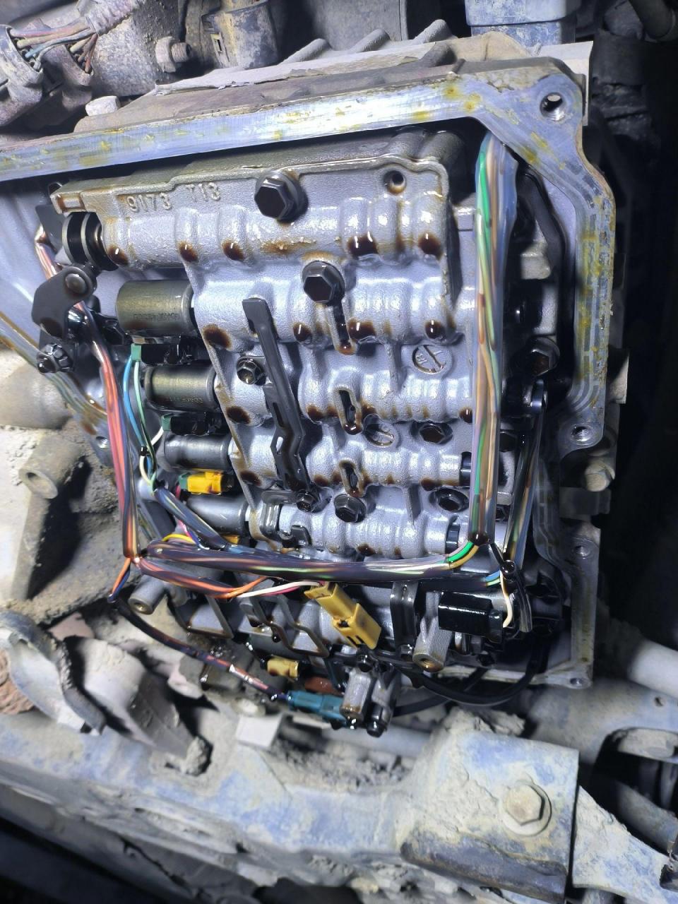 09g变速箱,档位没有显示,更换089电磁阀