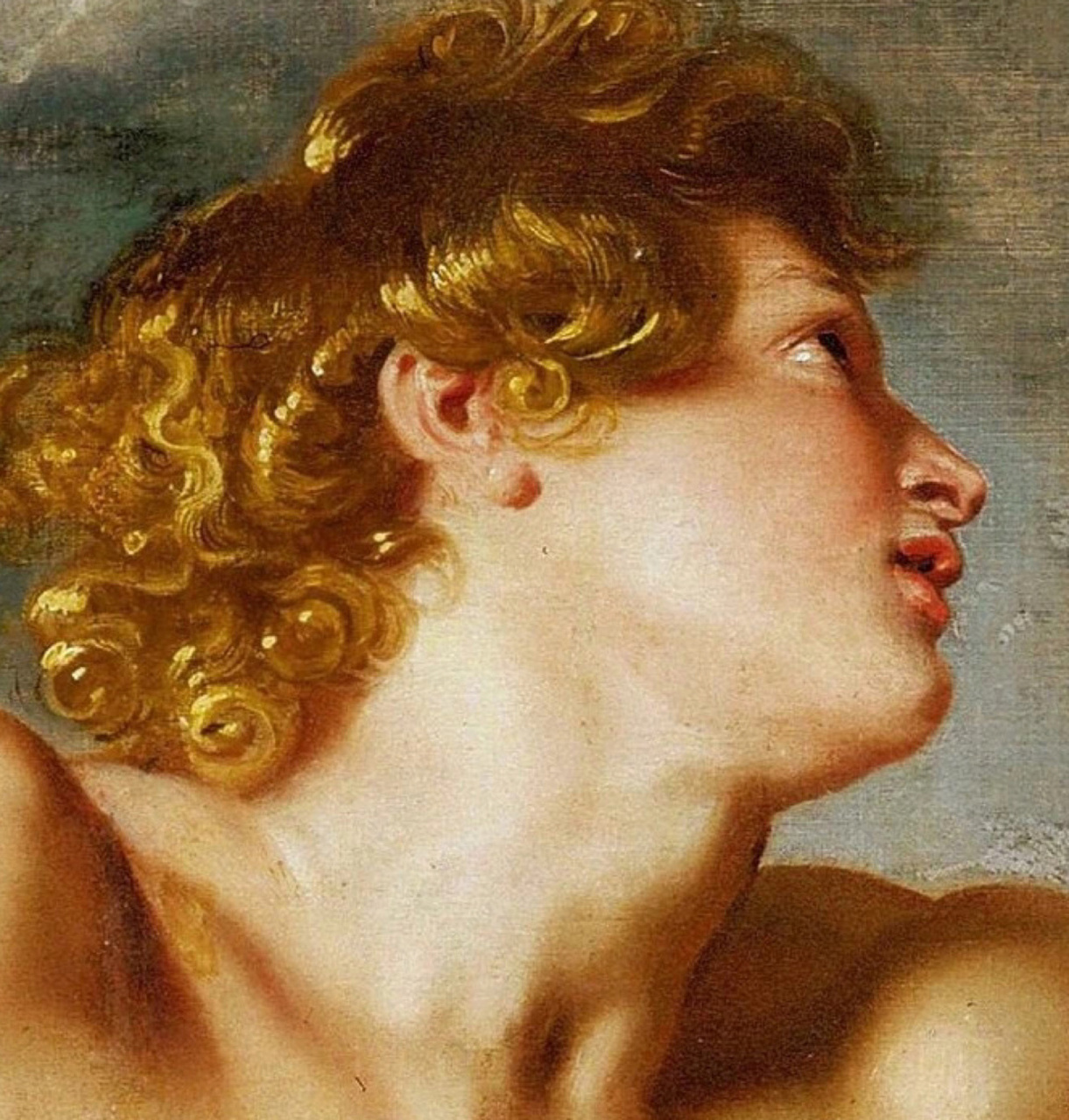 今天你看画了吗|劫持伽倪墨得斯 96  该作品取材于希腊神话,传说