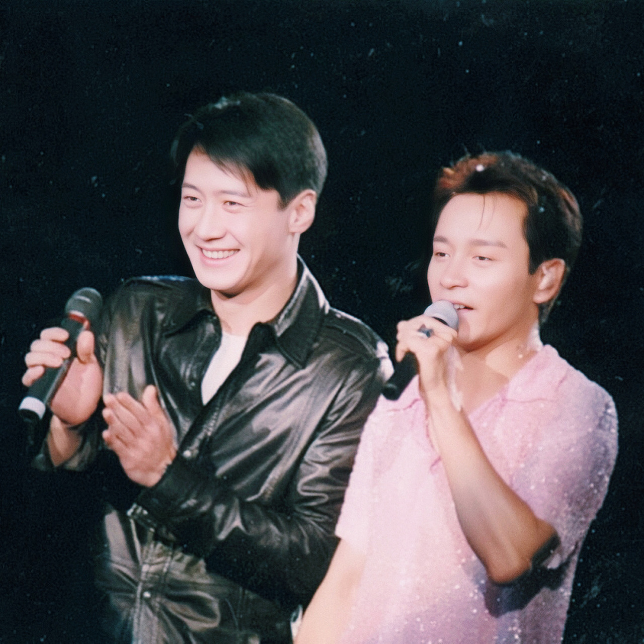 张国荣的小故事(48) 黎明是张国荣迷,凡有leslie的碟上市,他就买.