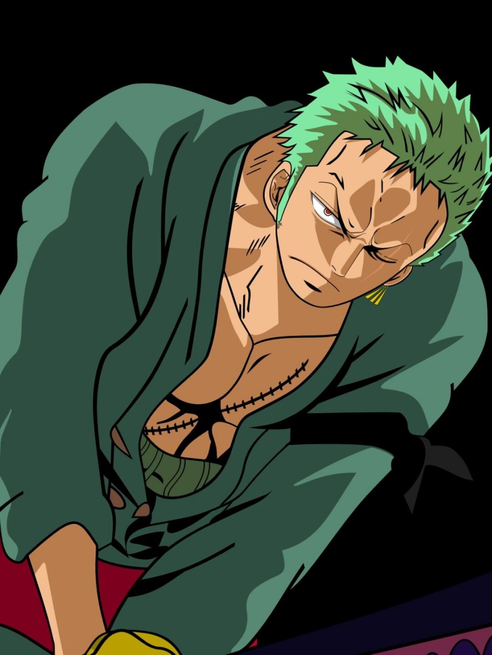 海贼王壁纸篇7   索隆第一期分享(四张) 欢迎各位海米评论区讨论分享