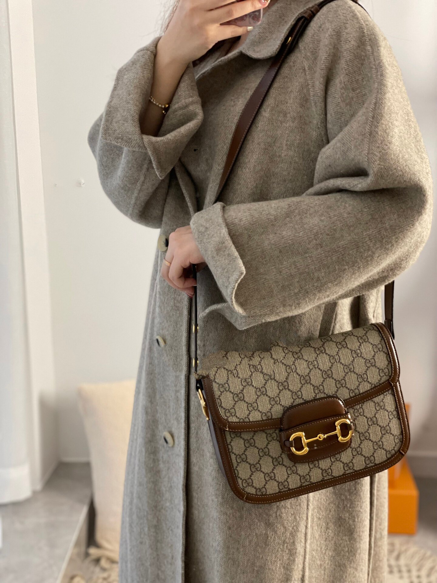 决赛圈!gucci195590lv邮差包!