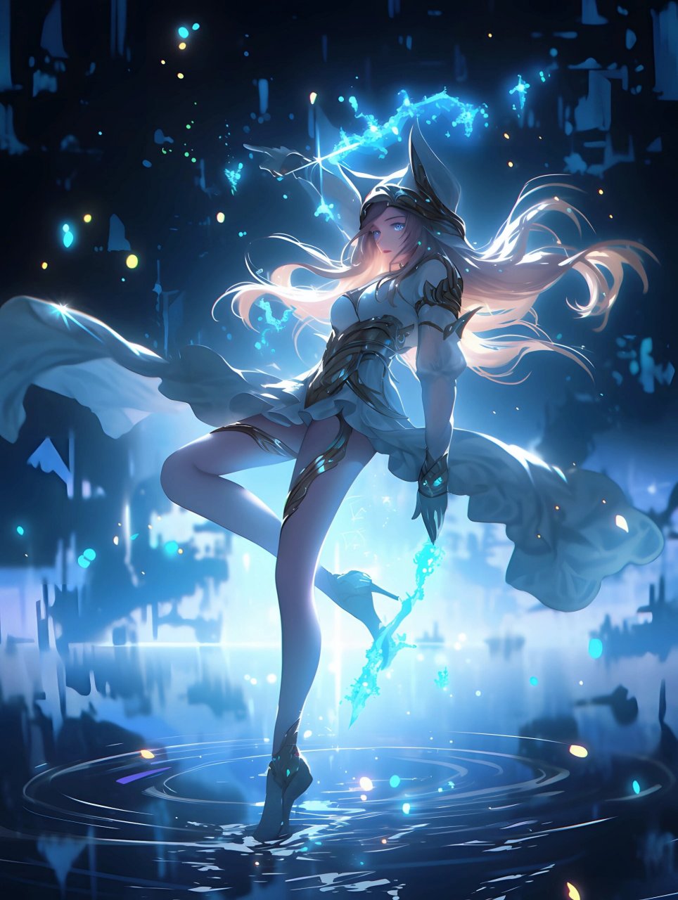 女武神|一张调亮就能震撼到的壁纸～ 王者荣耀世界·艾琳·女武神