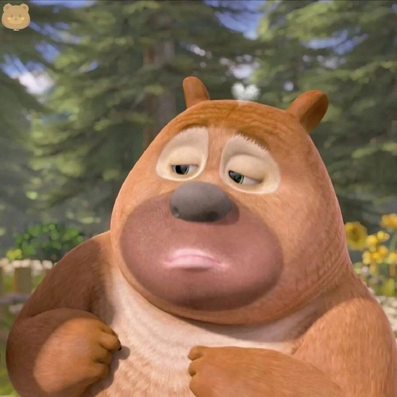 熊出没三人头像00 长按可保存哦!