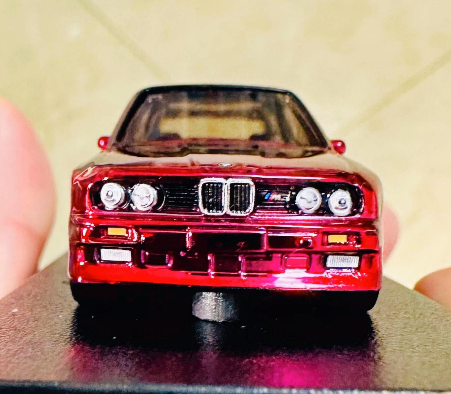 风火轮 rlc 宝马m3 e30 电镀红.