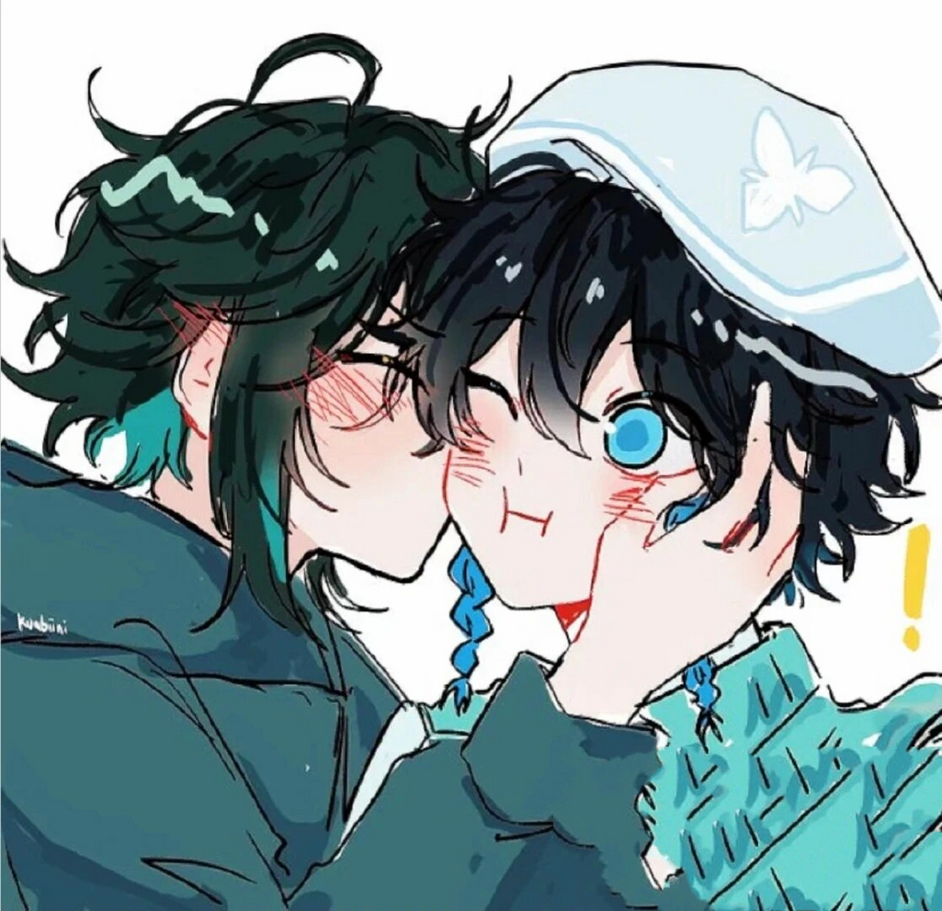 魈温8 魈:时间到记名 冲进来的温迪 魈:温迪!