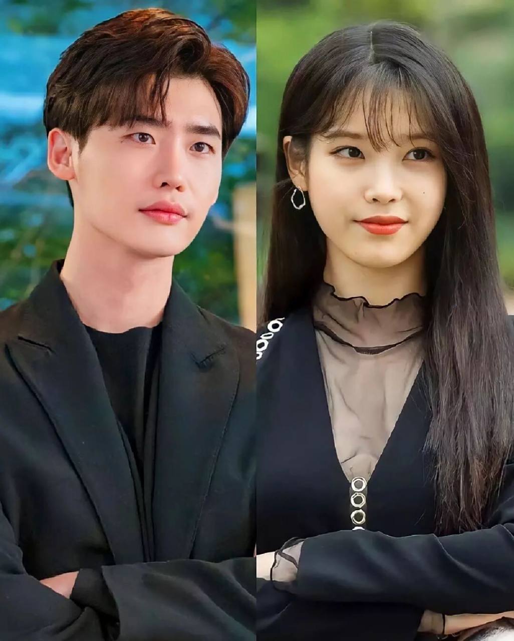 二硕和iu俩人动作和神态真的还蛮相似的 #李钟硕iu# #李钟硕承认与iu