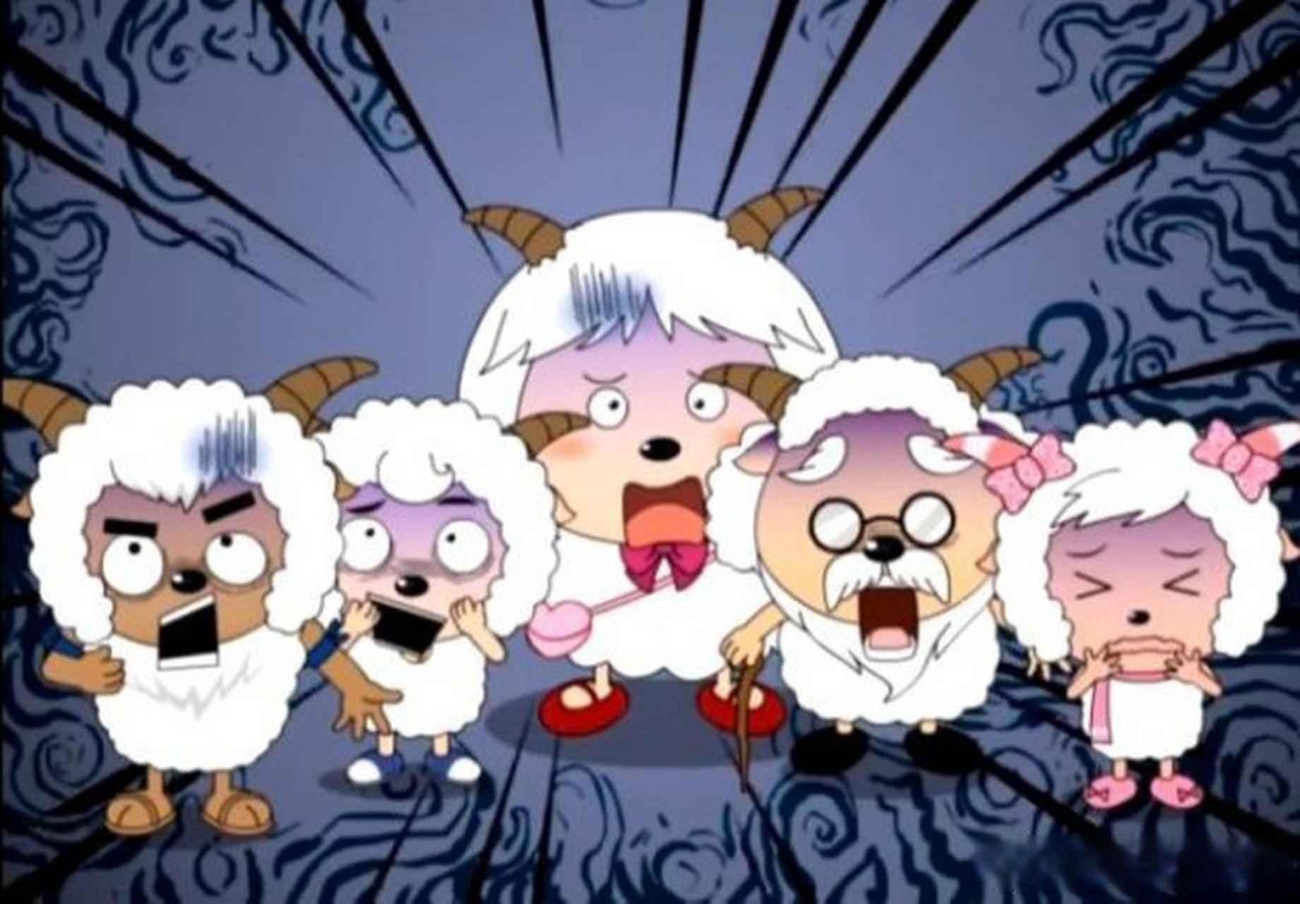 淡黄的长裙,蓬松的头发,今天也是被懒羊羊可爱到的一天!