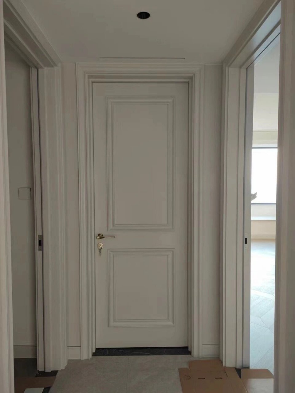 " "白墙配白门95效果到底怎么样呀?