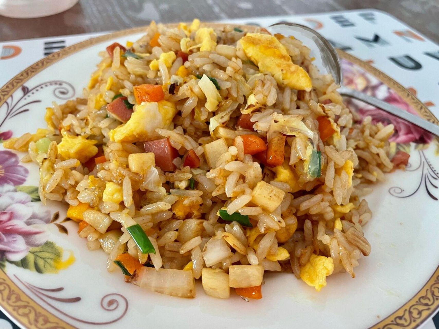 哈哈香#干饭# #食物# #蛋炒饭# #鸡蛋炒饭# #咸鸭蛋炒饭# #炒饭