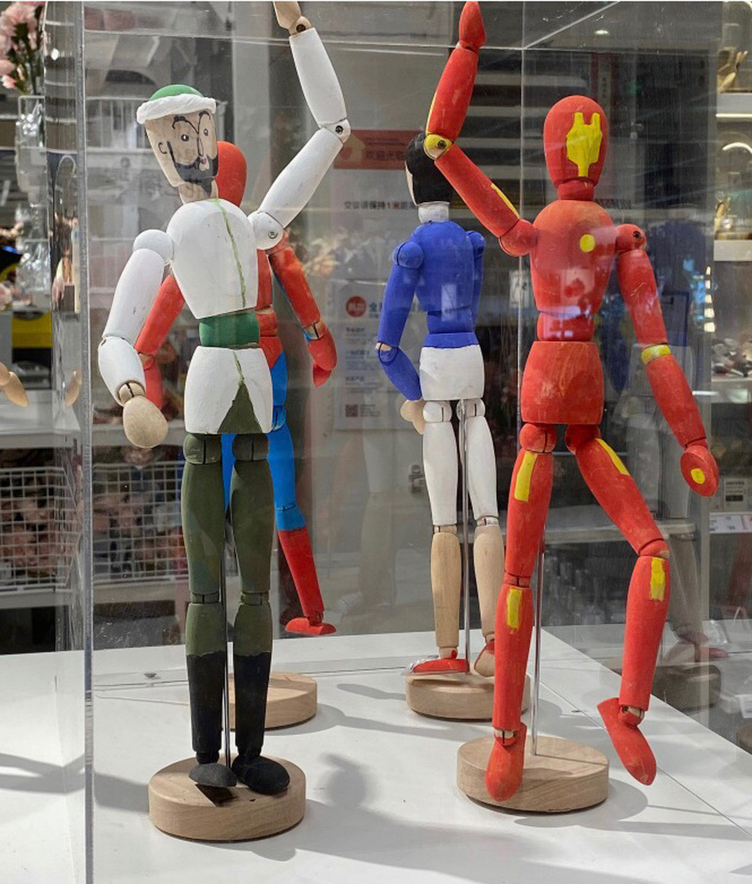 涂色diy,宜家木偶人的正确使用方法哈哈哈 灵魂画手再身边系列 #我最