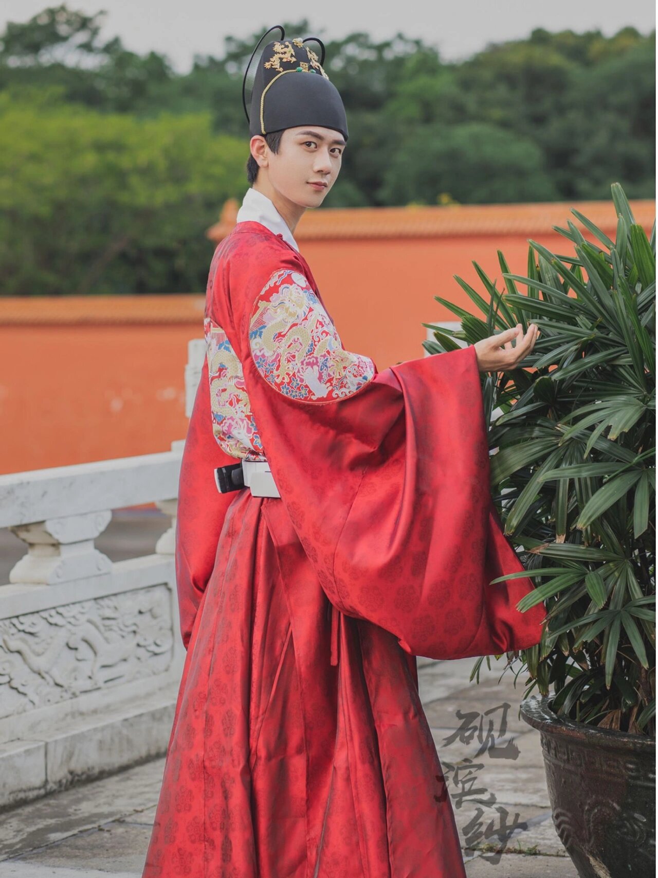 汉服婚服之新郎