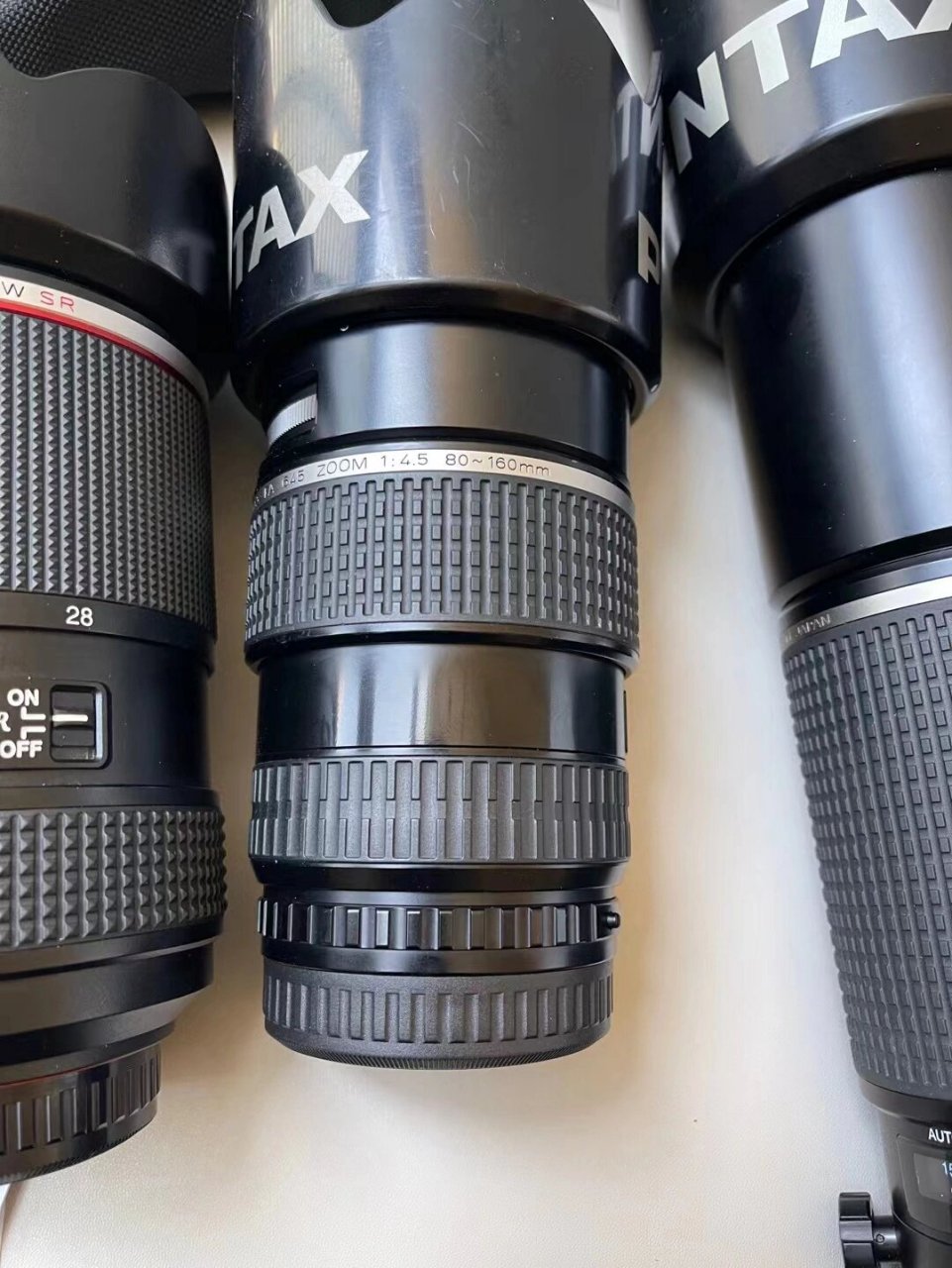 宾得645z(一机四镜头) 宾得645z 7728-45 7780-16077150-300