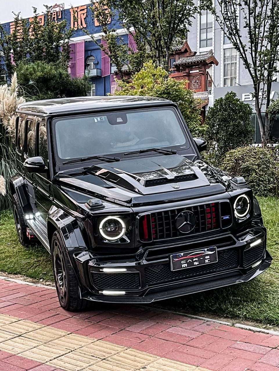 奔驰大g改装#0202#g900火箭版