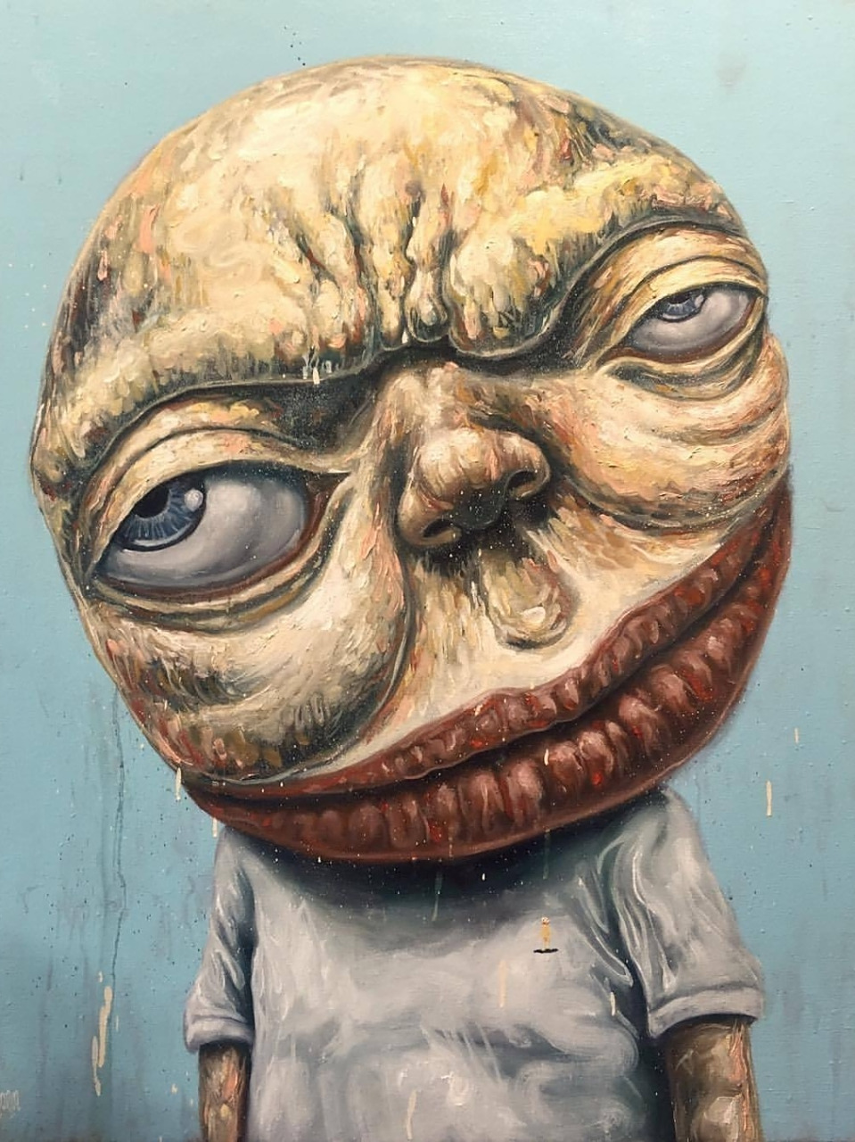 一组猎奇诡异略微恐怖图片