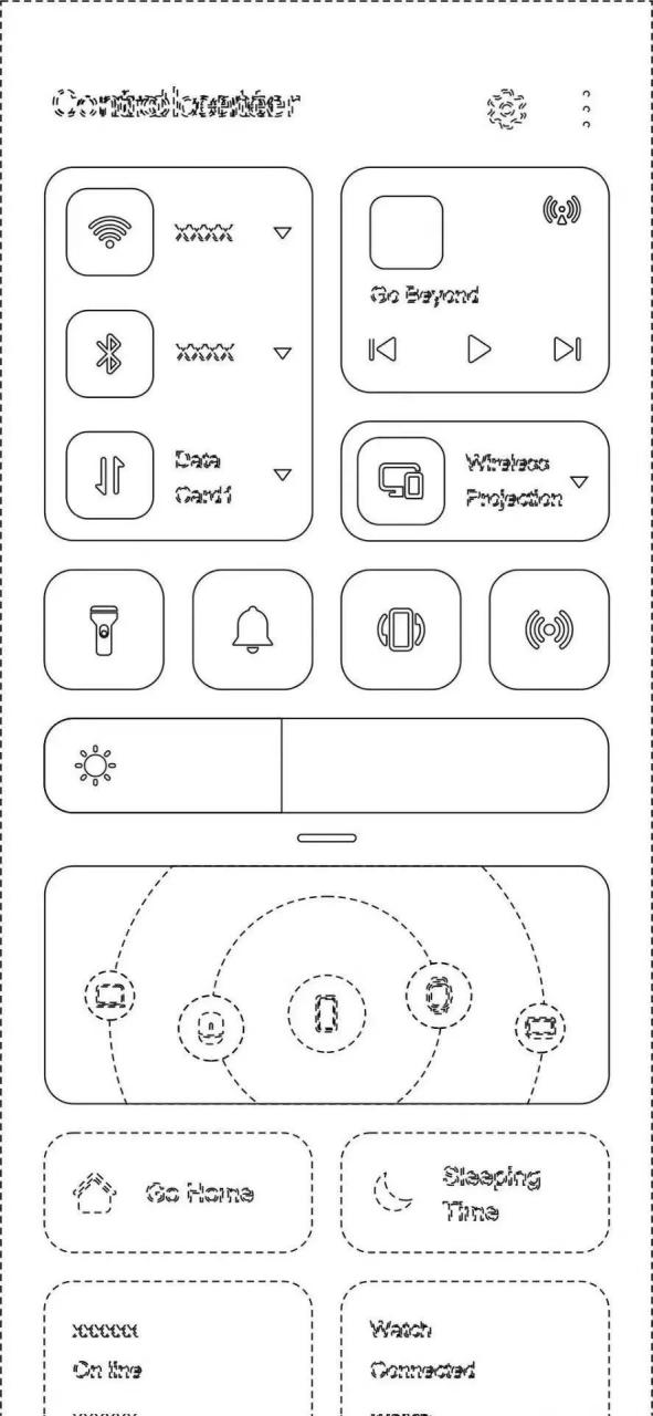 0的设计草图,虽然看着有些潦草,但用着鸿蒙的我,第一眼就觉得这与鸿蒙