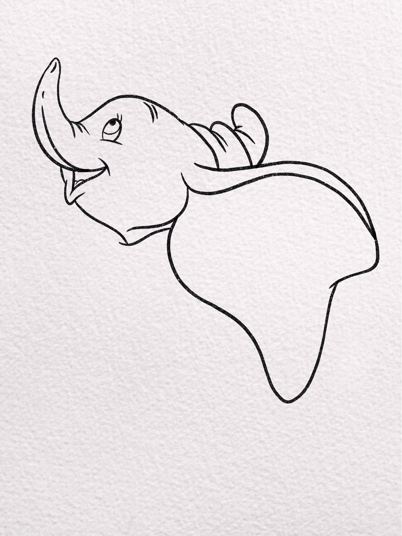 「简笔画」(100/15)小飞象98系列·内含过程