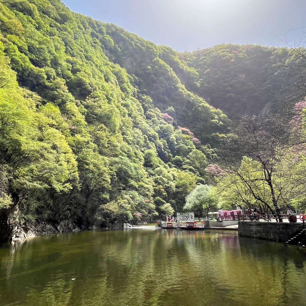 西安的百丈漈98|太平国家森林公园 最近被大数据监视了,成天给孩子