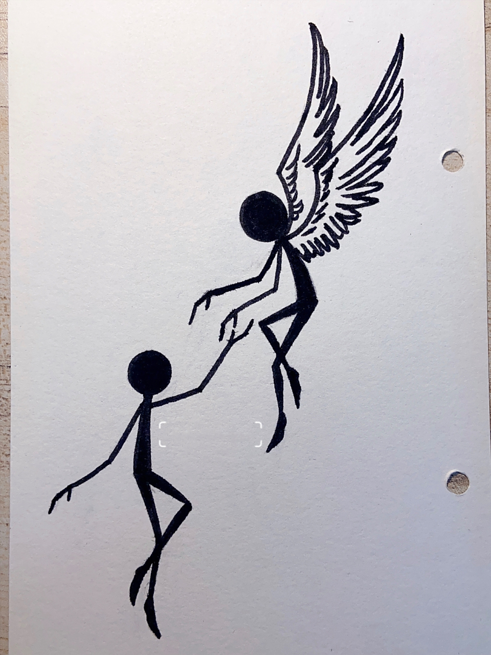 简笔画火柴人 尝试一下其他风格 简单的火柴人 临摹  做了改动