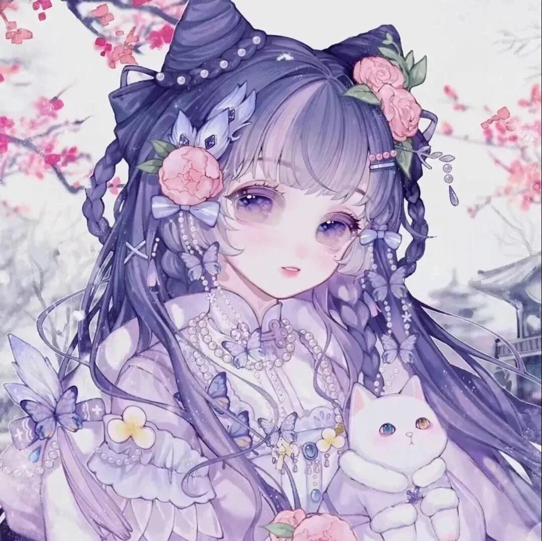 温柔系女生动漫头像