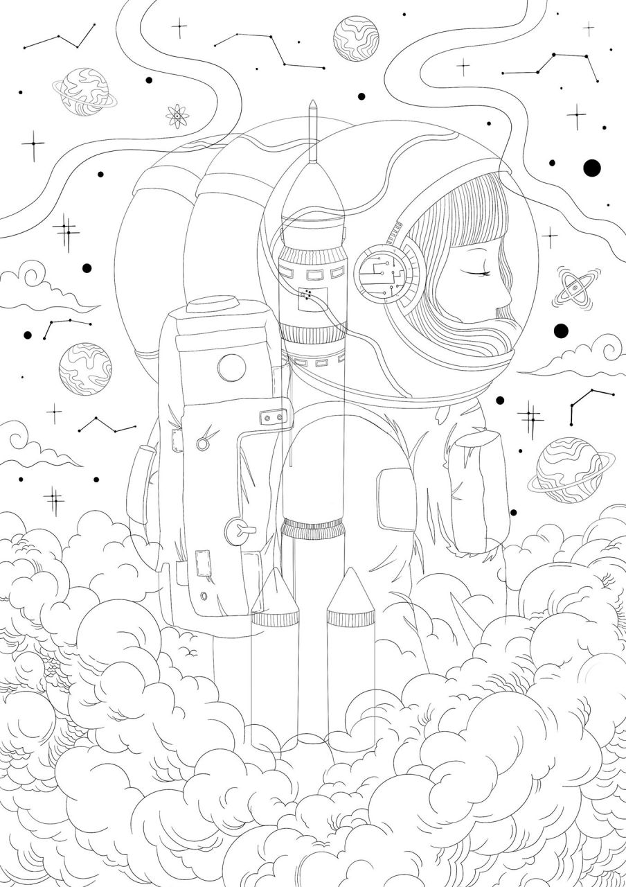 神舟一号|星际插画 神舟一号|星际插画