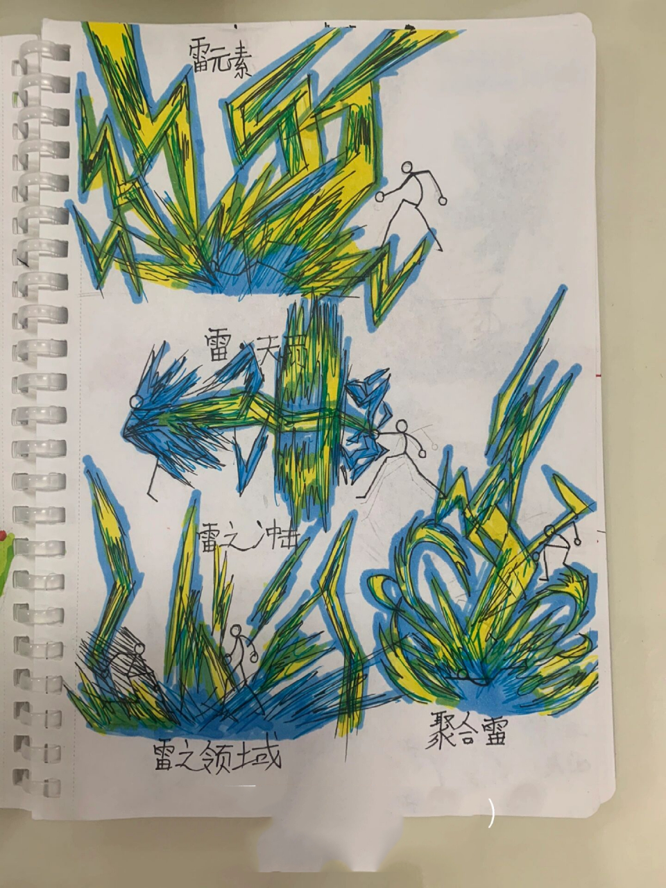 火柴人系列 火柴人雷元素,魔能元素