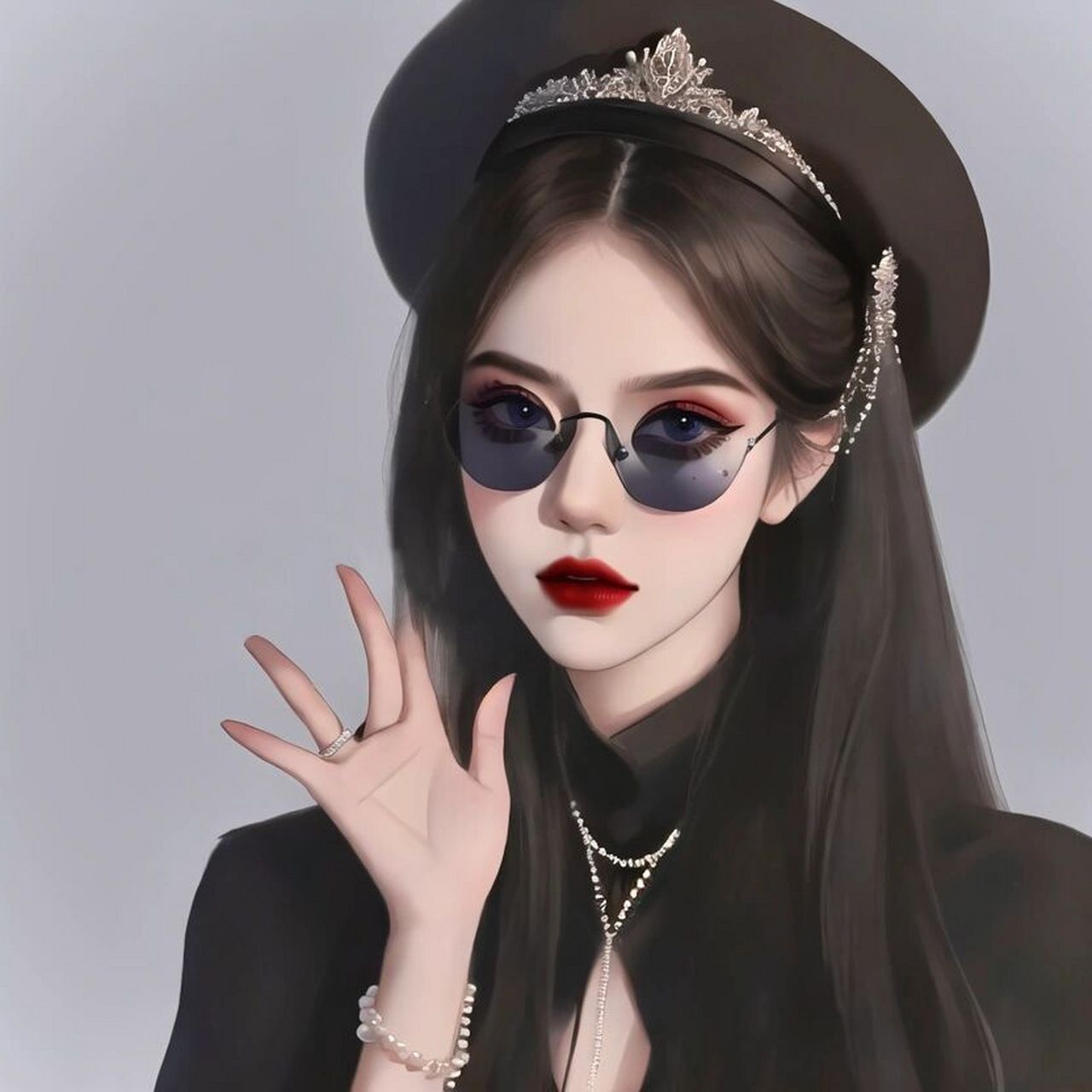 009丨御姐冷酷风头像 不是每一朵花都必须是玫瑰 每朵花都有自己的