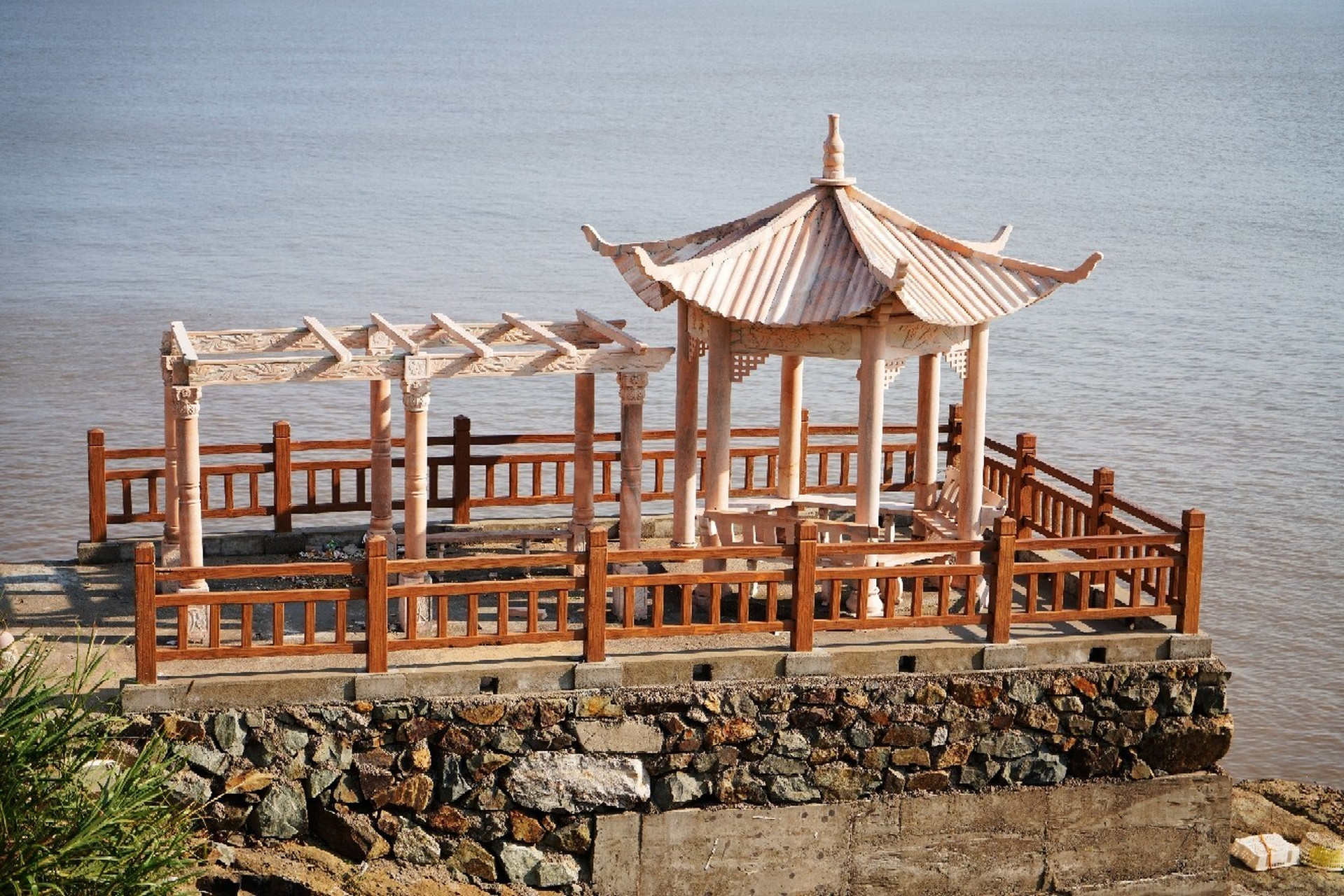 三门木勺沙滩 木勺沙滩因位于木杓村而得名.