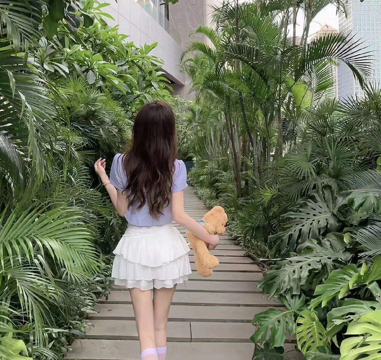 高清女生背影头像