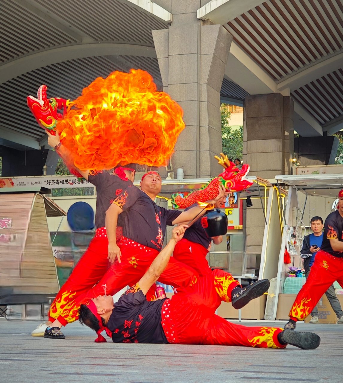 国家级非遗活动|西区长洲醉龙 中山醉龙,又称转龙头,舞木龙,舞柴龙