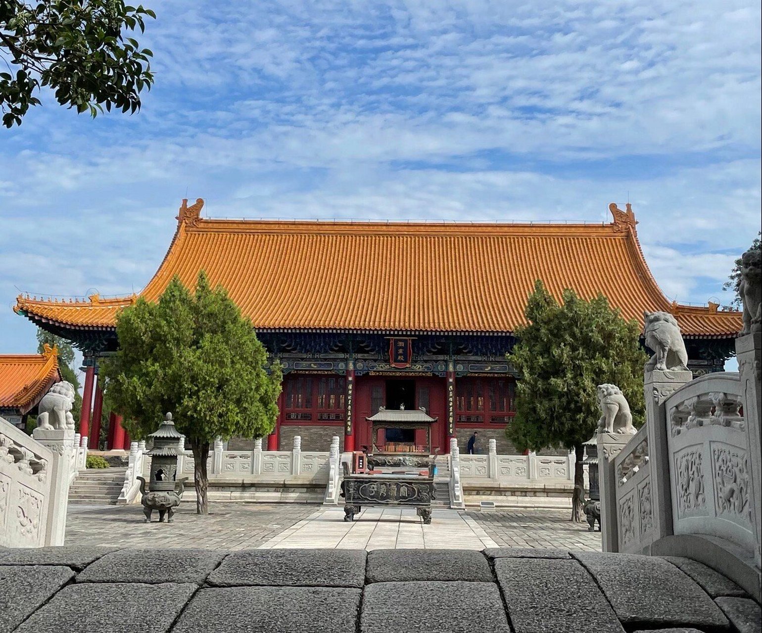 陕西渭南市华阴华山西岳庙 华山西岳庙是道教全真派圣地.