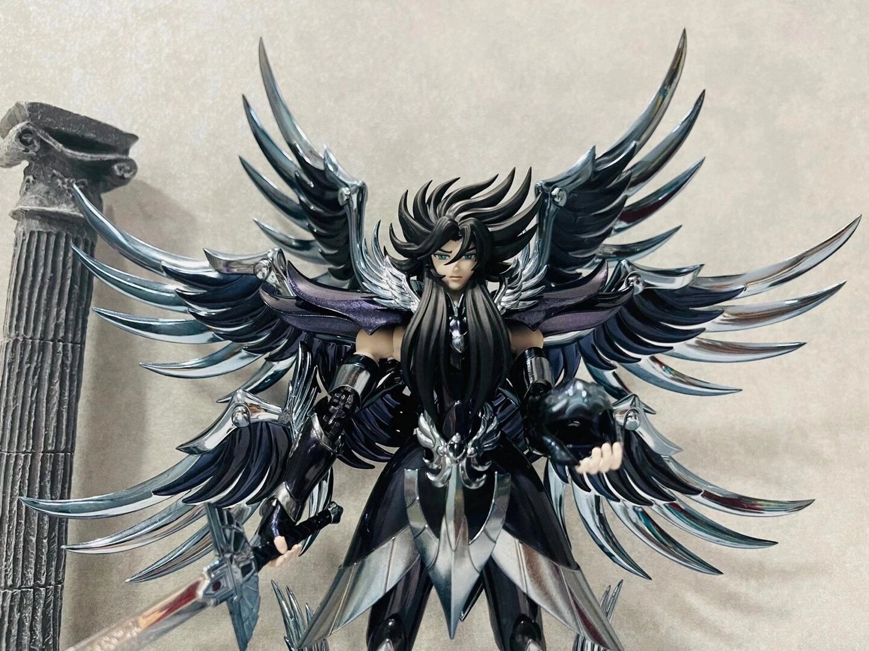 万代圣衣神话|冥王·哈迪斯 相比于之前十五周年出的白色的哈迪斯