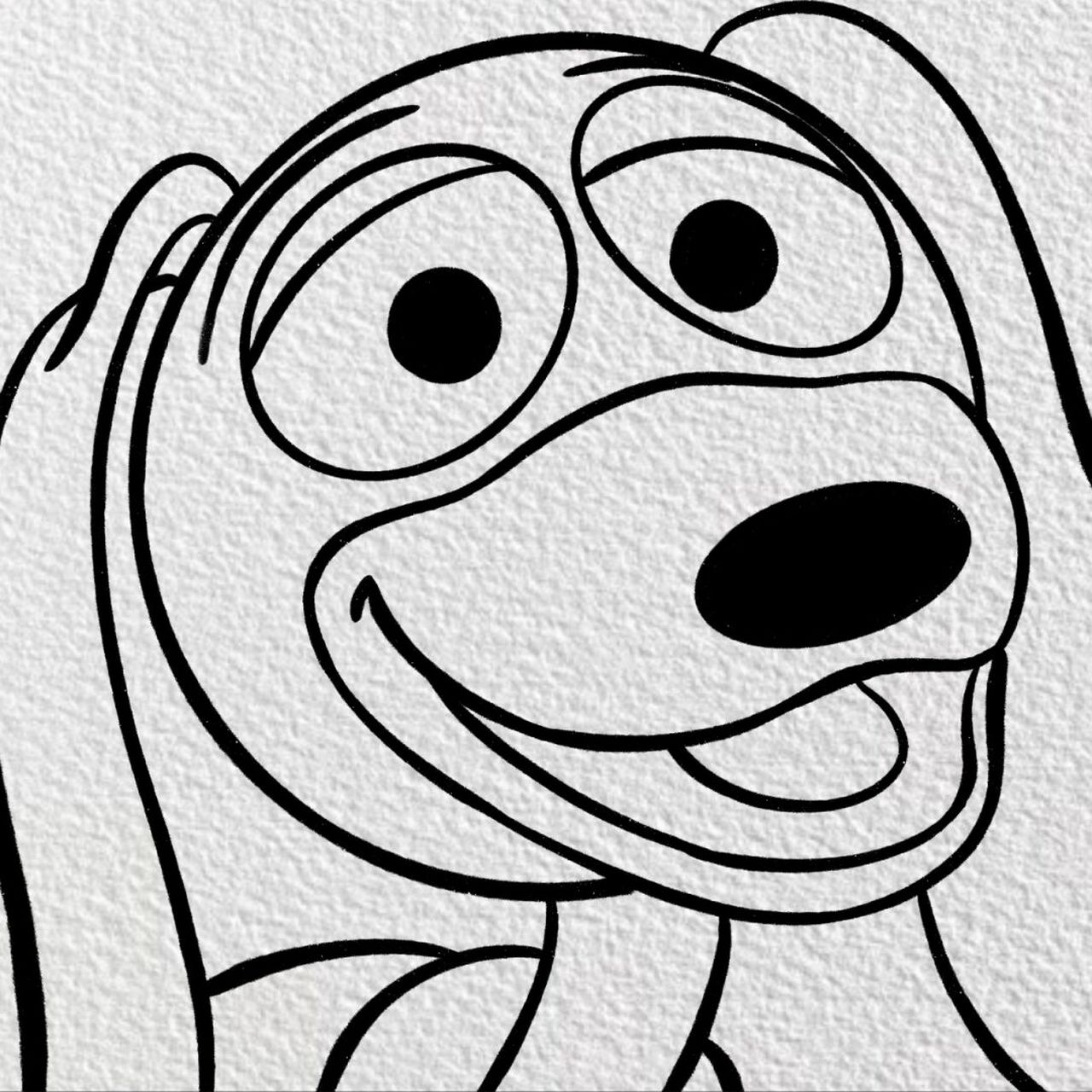 简笔画|【弹簧狗】(附过程) 78 78 78 【用具】 44procreate