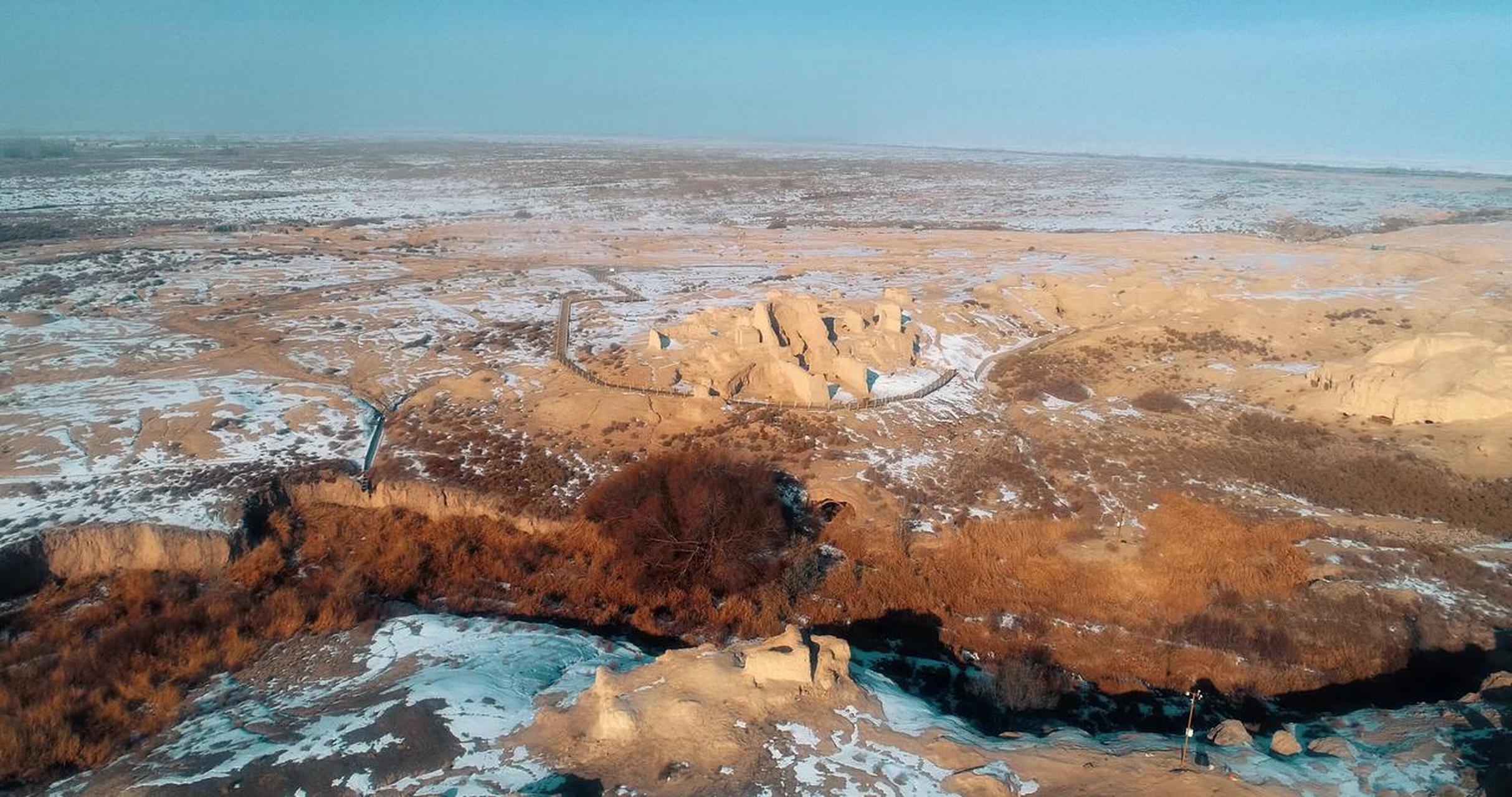 新疆哈密白杨沟佛寺遗址的地位是很高的:是唐代佛教兴盛时期的大型