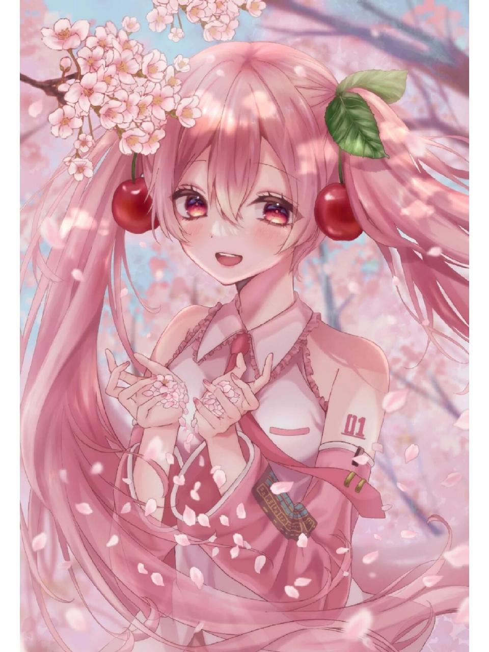 粉色的初音未来 壁纸(第五期)