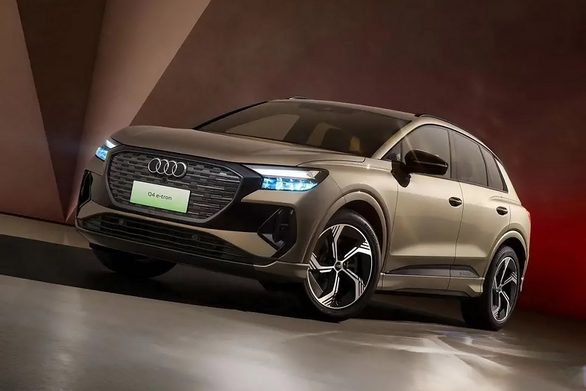 2024款奥迪q4 e-tron 40 e-tron 冠军纪念版官图发布,动动您的小手