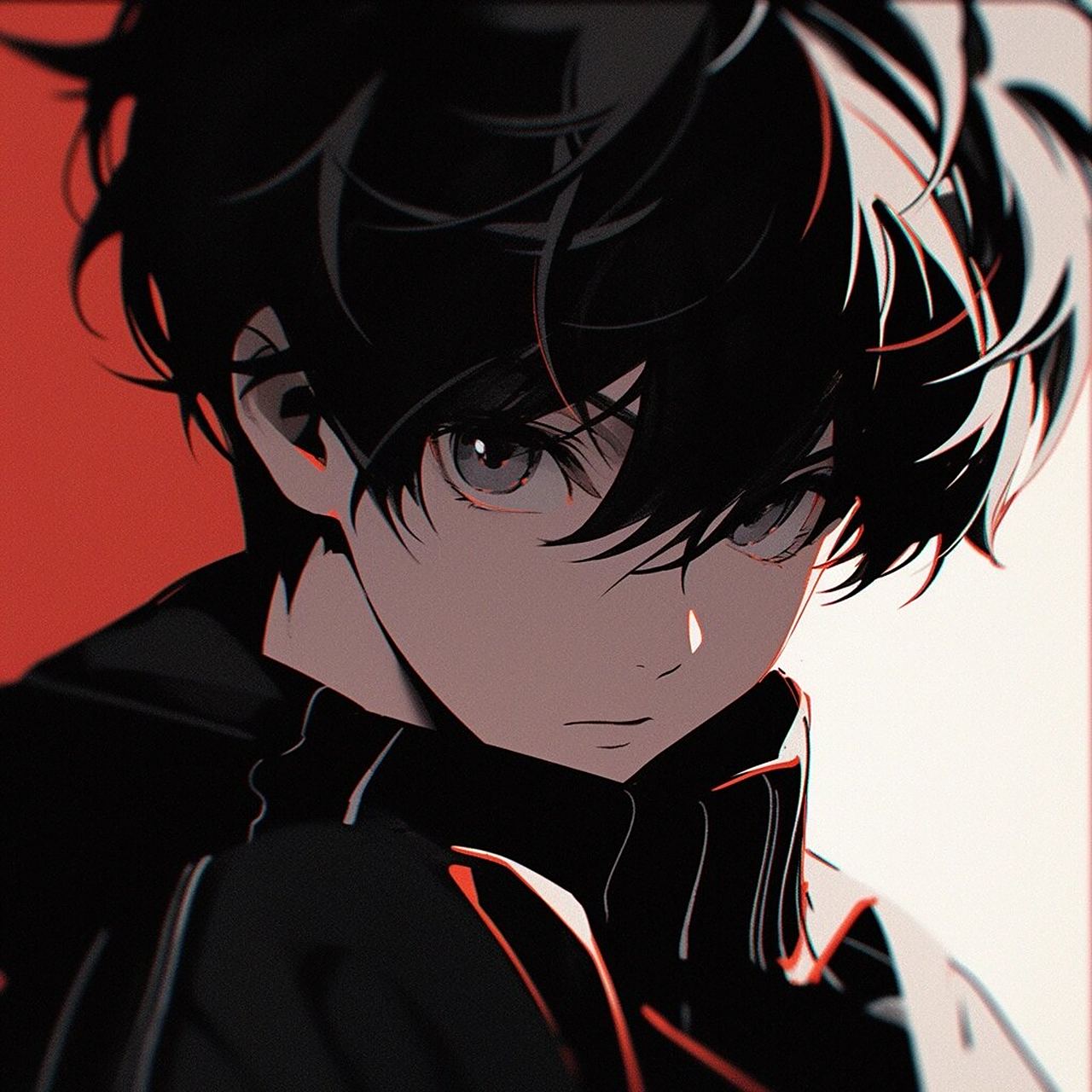 高冷帅气动漫男头