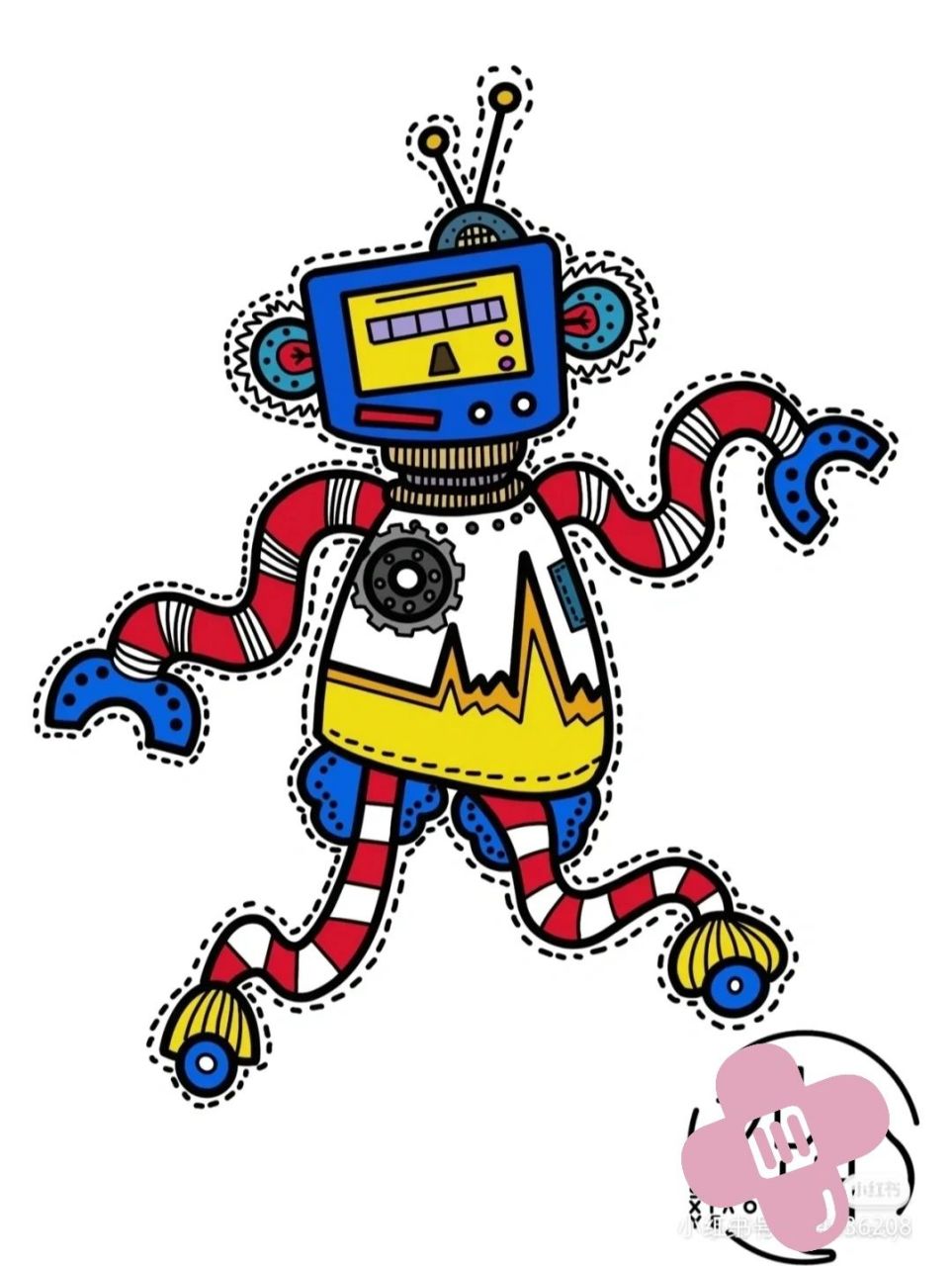 机器人手绘 机器人手绘