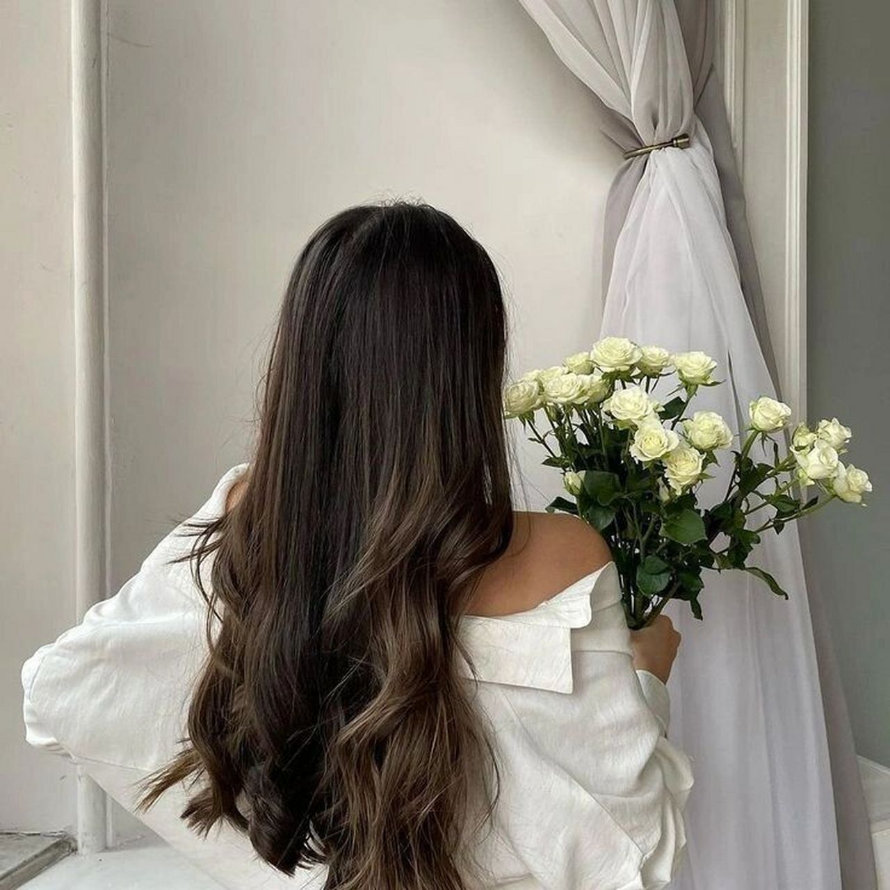 ins风头像花文艺微信头像