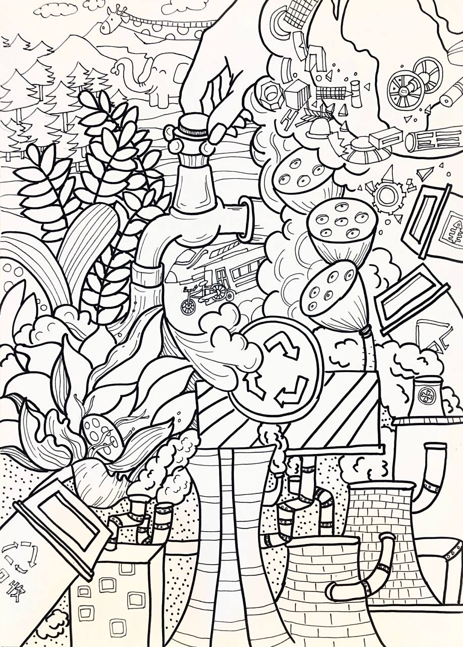 环保♻️主题绘画