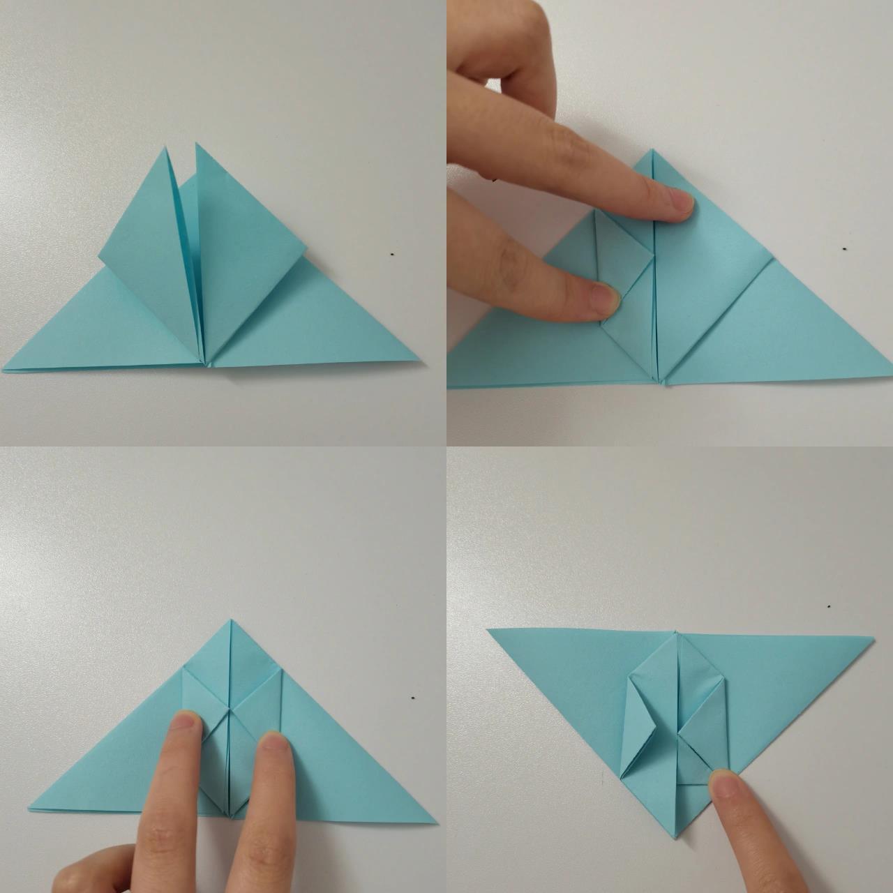 只要吹一口气就能鼓起来的兔子折纸教程来啦~ 我超喜欢这只奶黄色兔子