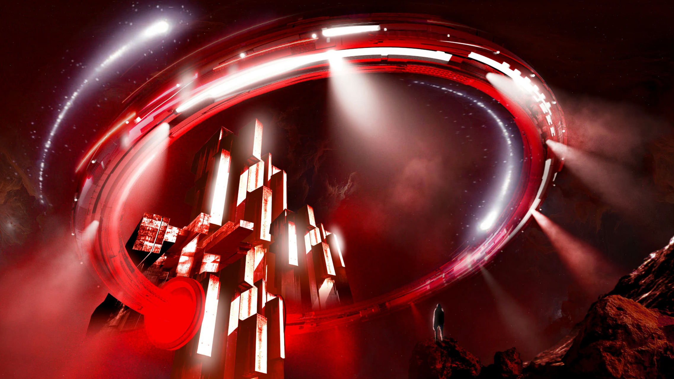 被华晨宇火星演唱会的舞台,舞美以及整个场地的布置震撼了!