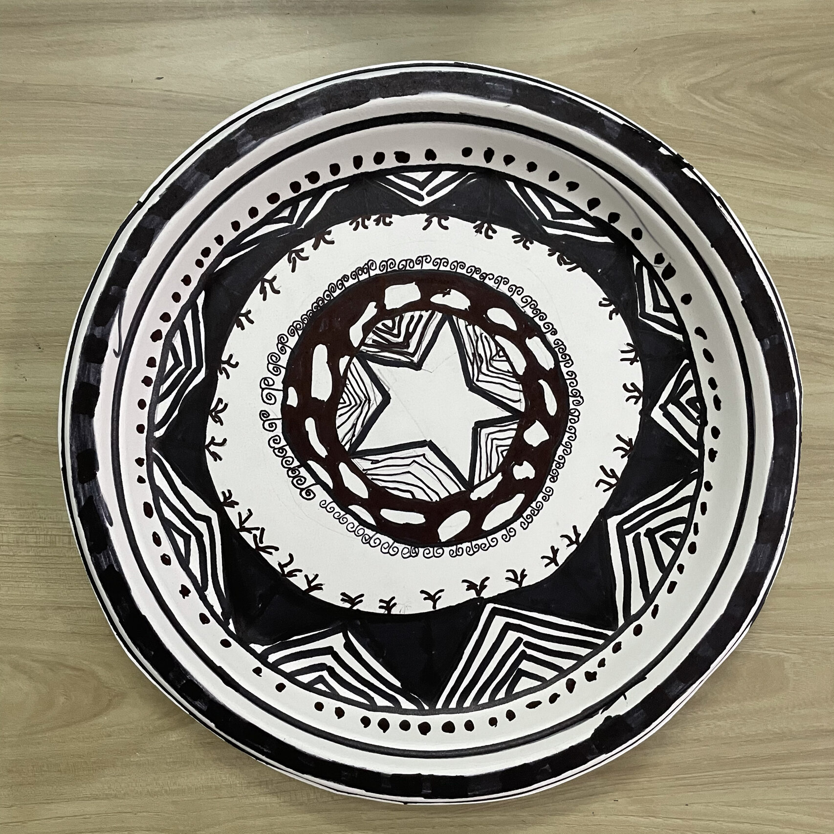 装饰画——精美盘子