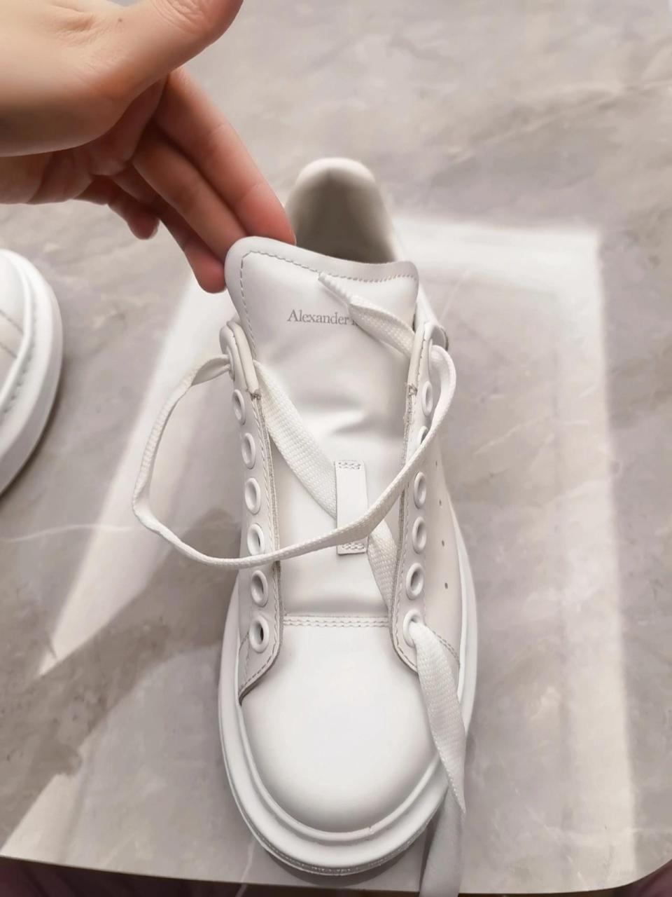 麦昆鞋带系法(简单,方便) 超简单,超方便,超好看 最后一步鞋带没在最