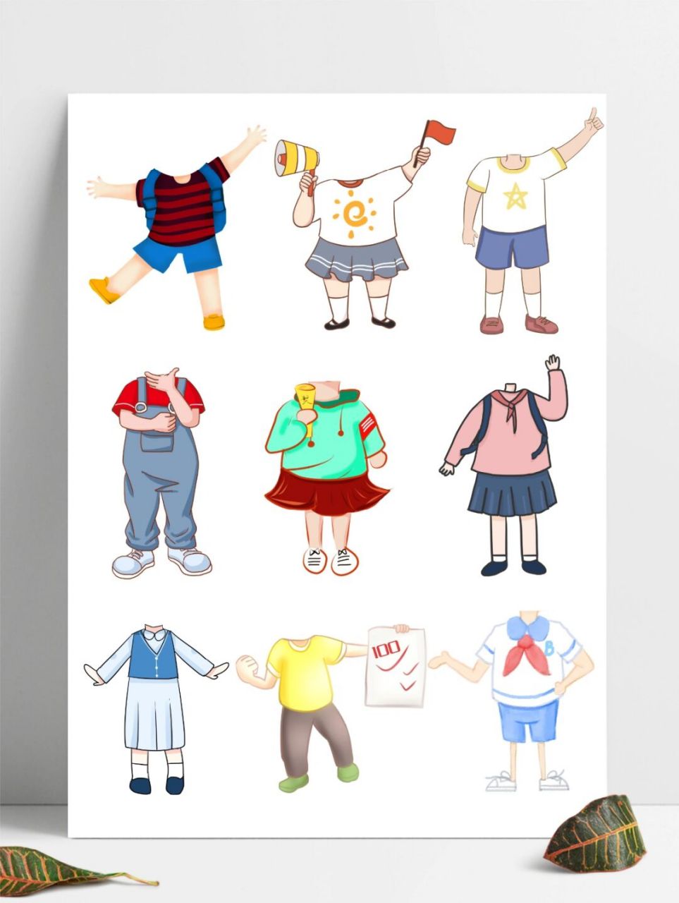 抠图素材 | 头像扣图素材 人物头像抠图素材,大人或儿童头像均可使用