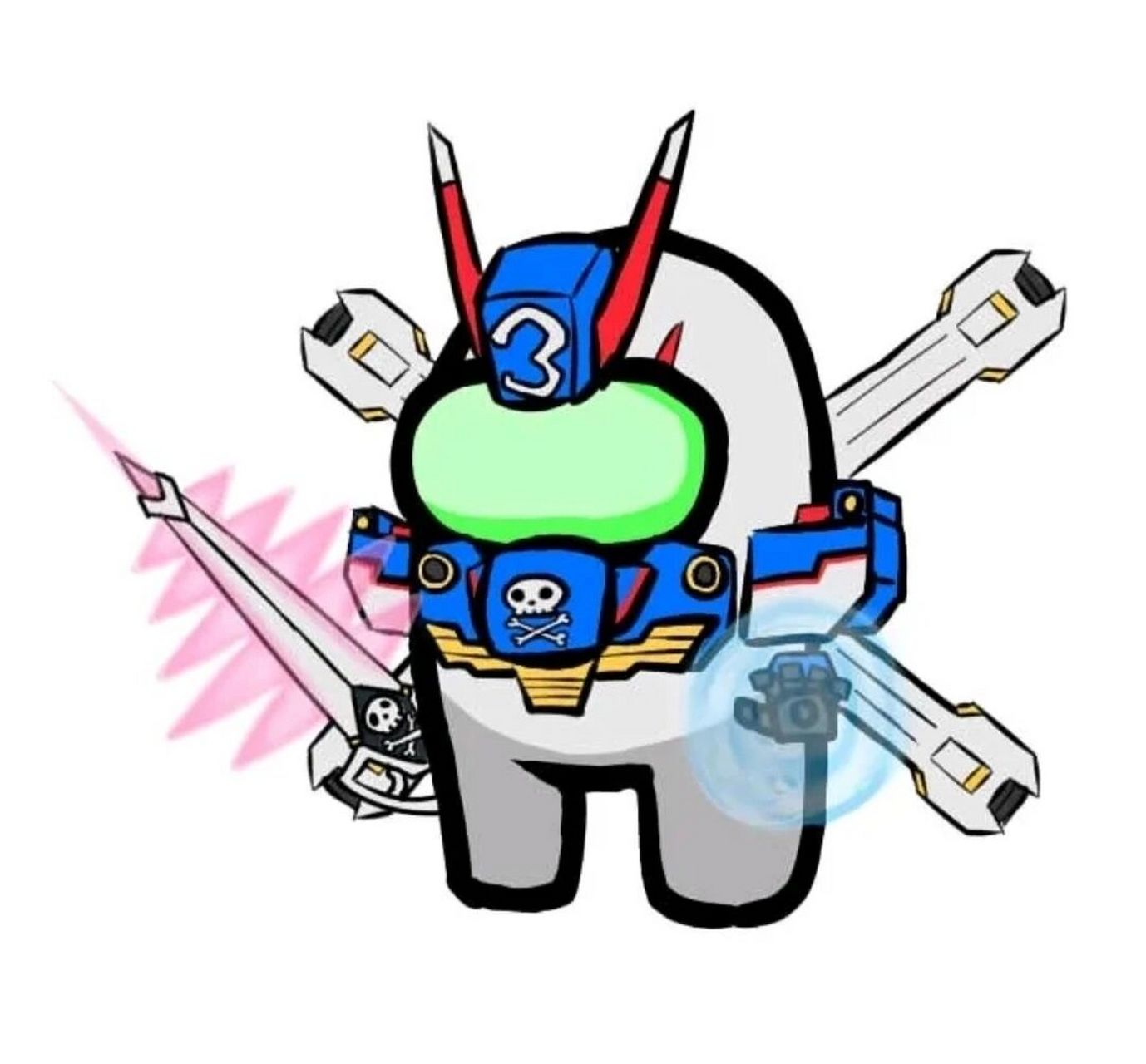 太空狼人杀头像(高达版)